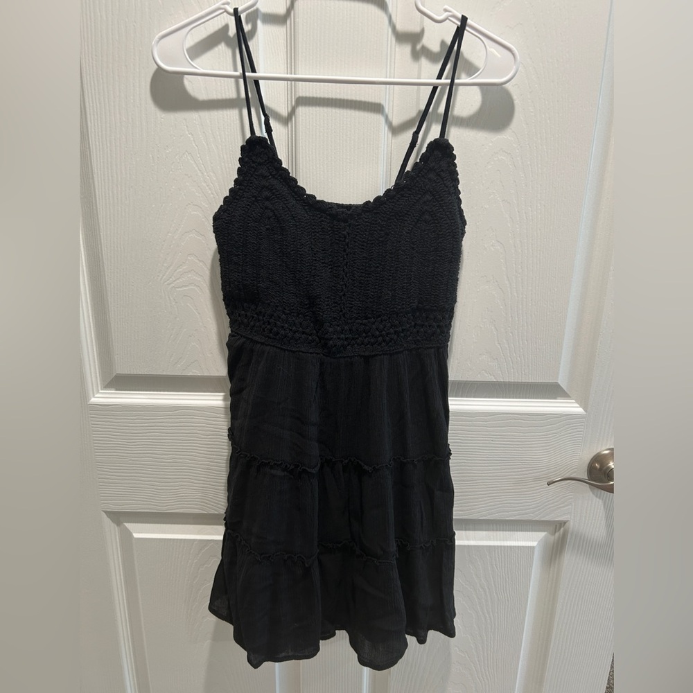 Hollister black dress